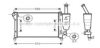 AVA QUALITY COOLING FT2291 Radiator, engine cooling
